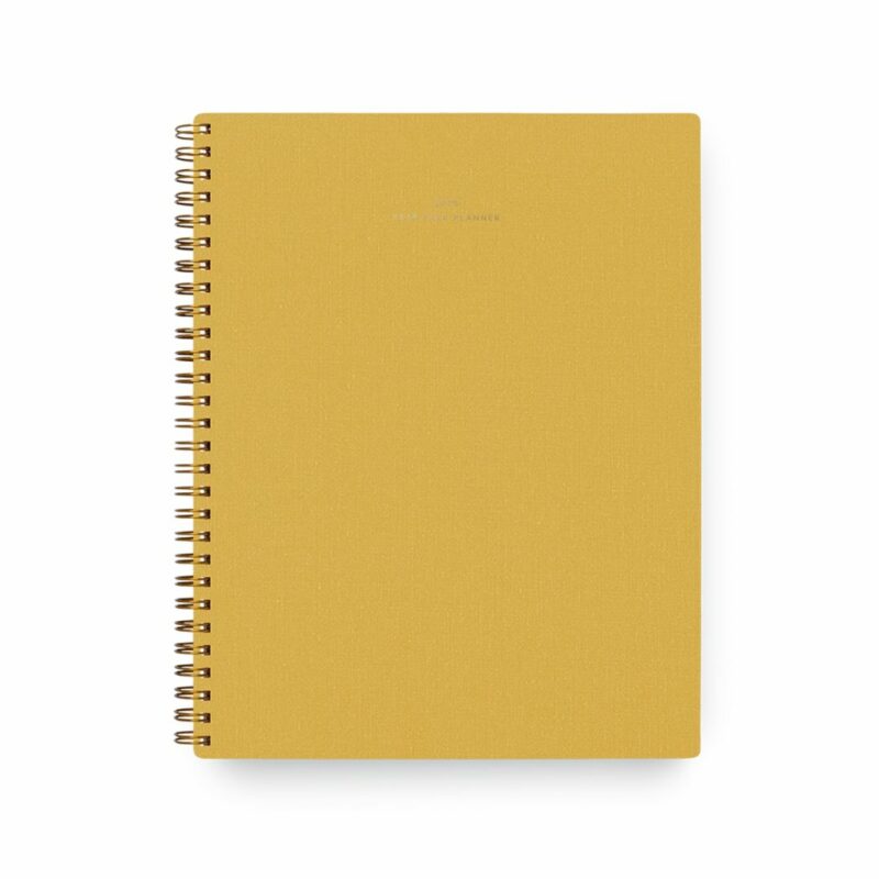 Appointed 2025 Year Task Planner Cobalt Yellow