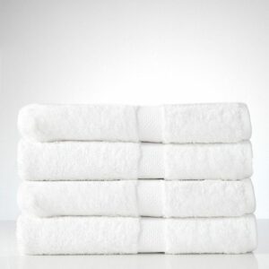 Royal Splendour Bath Towel White