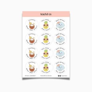 Teacher Sticker Sheet | Summer 1