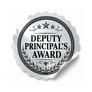 Deputy Principal's Award Stickers