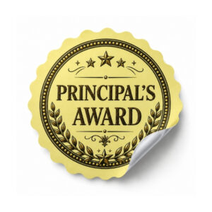 Principal's Award Stickers