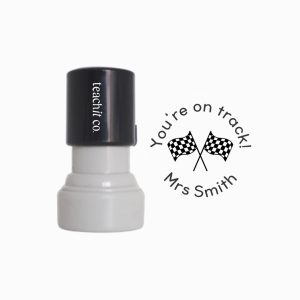 Race Flag Stamp