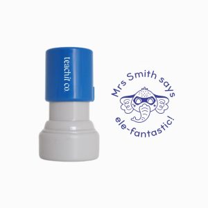 Superhero Elephant Stamp