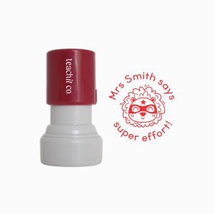 Superhero Lion Stamp